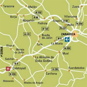 Отель Calatayud