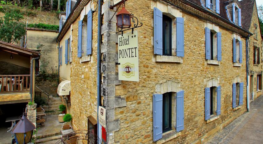 Отель Hôtel-Restaurant Pontet