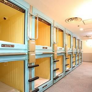 Отель Shinjuku Kuyakusho-mae Capsule Hotel