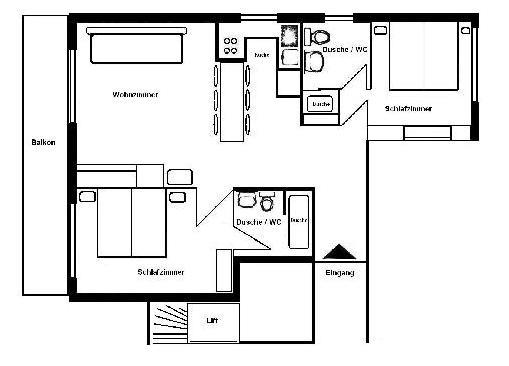 Апартаменты Lenzerheide Seestrasse Edelweiss 1
