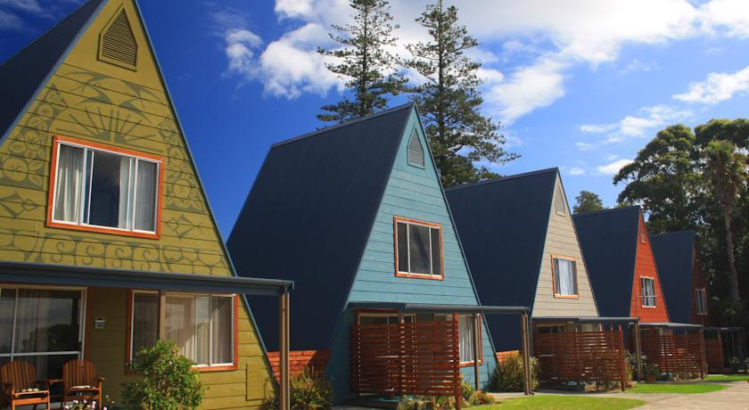 Апартаменты A-Frame Chalets @ Mokutu