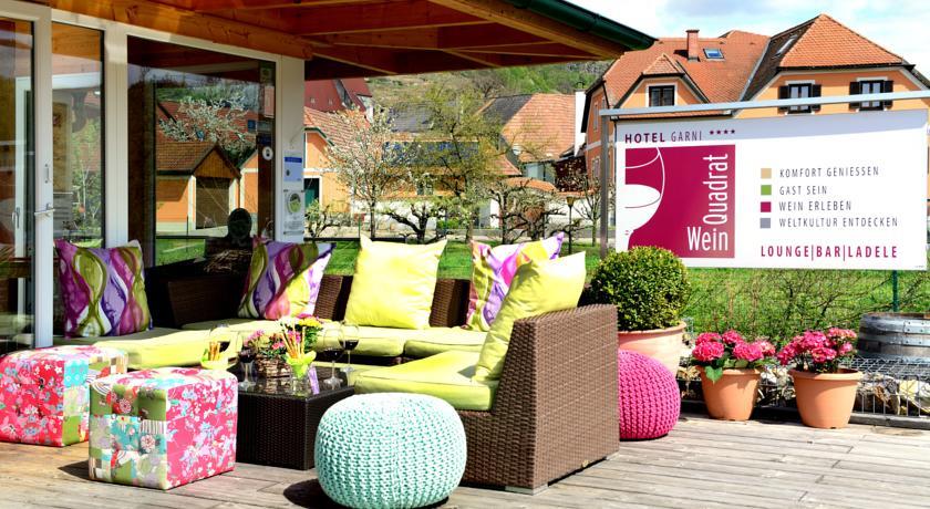 Отель Hotel Garni Weinquadrat