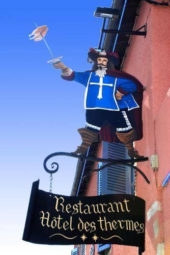 Отель Hotel restaurant des Thermes