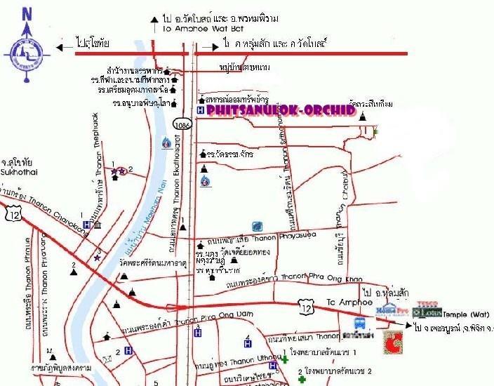 Отель Phitsanulok Orchid Hotel