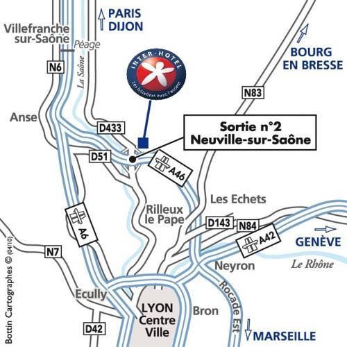 Отель Inter Hotel Lyon Nord