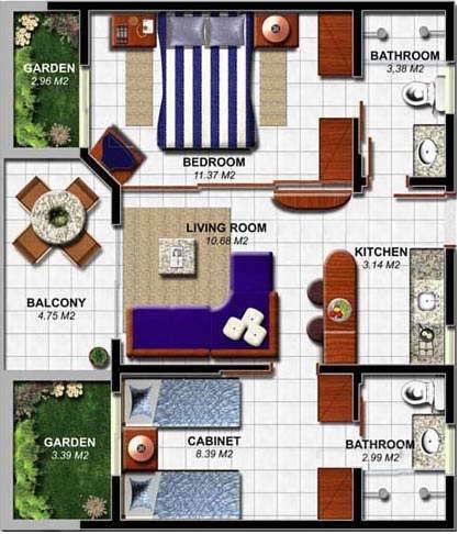 Отель Blue Marlin Apartments