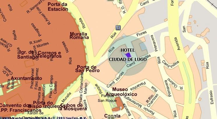 Апартаменты Hotel Apartamentos Ciudad de Lugo