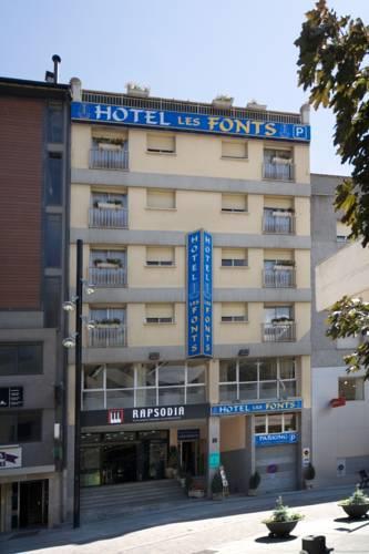 Отель Hotel Les Fonts