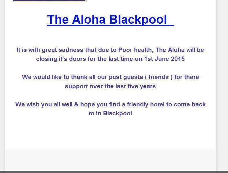 The Aloha Blackpool