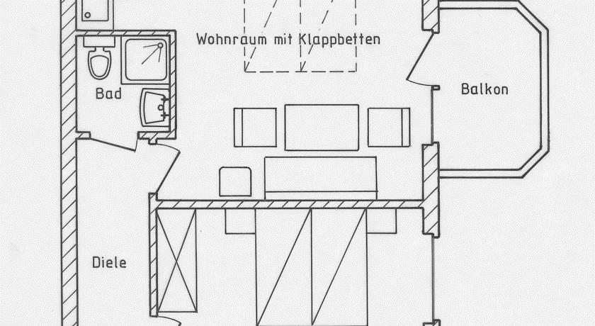 Апартаменты Appartementhaus Holländerei