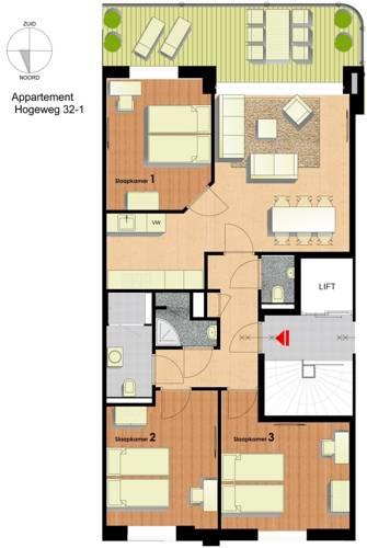 Апартаменты Amsterdam Beach Apartment