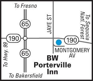 Отель Best Western Plus Porterville Inn
