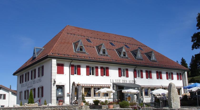 Отель Hotel Restaurant Vue-des-Alpes