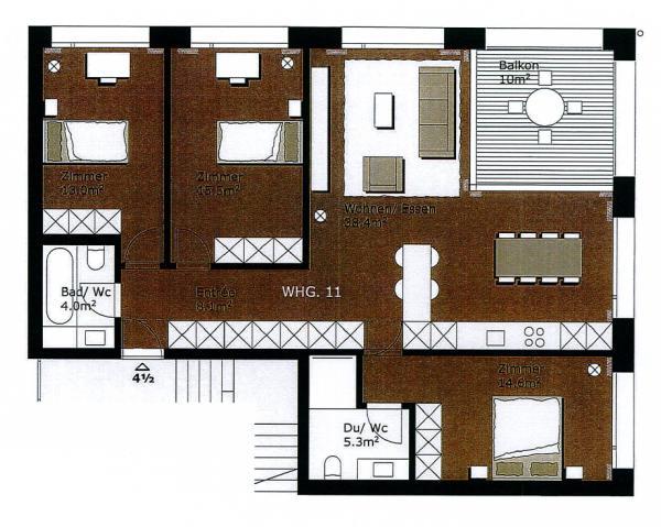 Апартаменты Ferienwohnung Parvenda
