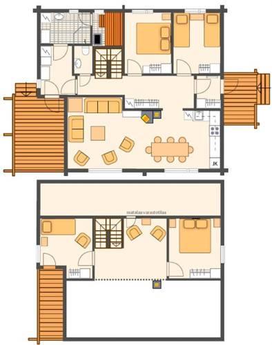 Апартаменты Holiday Club Ähtäri Villas