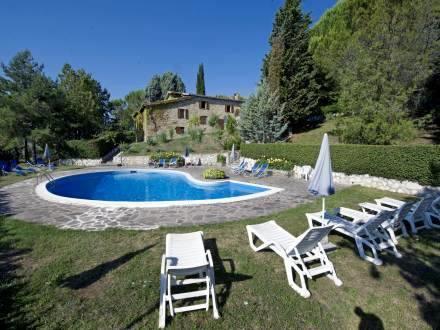 Отель Holiday Home Le Rose Gubbio