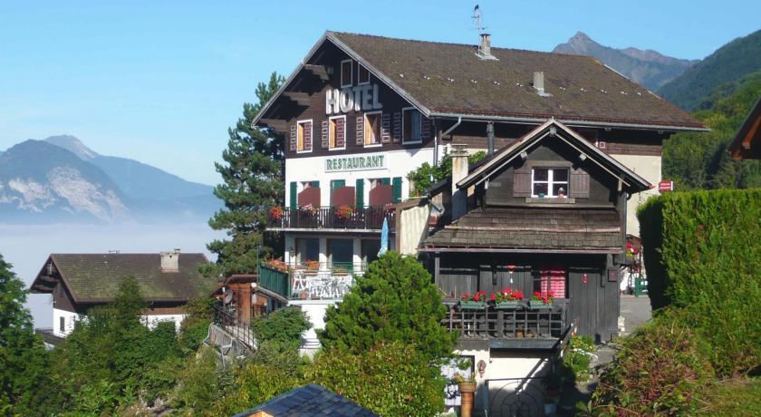 Отель Chalet Hotel la Terrasse de Verchaix