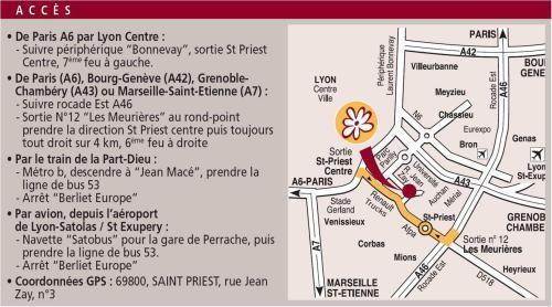 Отель Best Hotel Lyon - Saint Priest