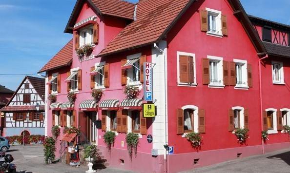 Отель Hotel Restaurant A l'Ange