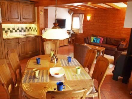 Апартаменты Apartment Lapons I Contamines Montjoie