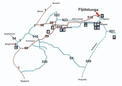 Мини-отель Fljótstunga Travel Farm
