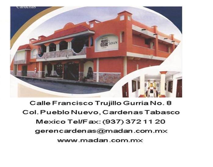 Отель Hotel Madan Cárdenas