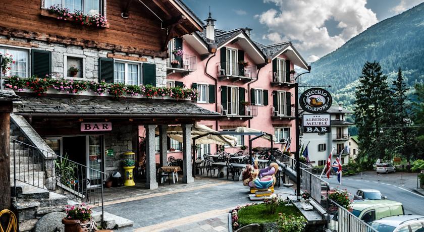 Отель Albergo Meublè Vecchio Scarpone