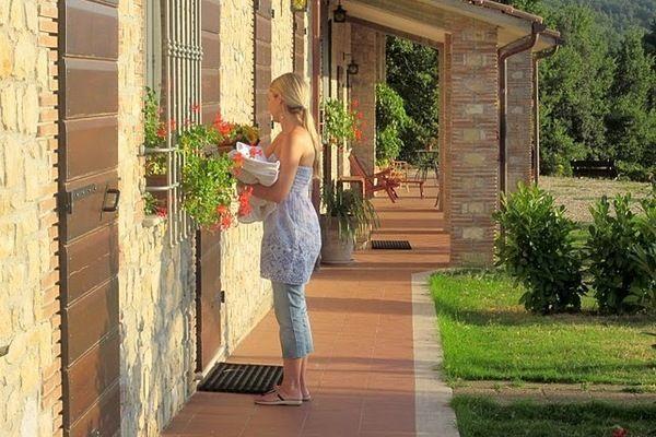 Отель Holiday Home Arancio Casperia