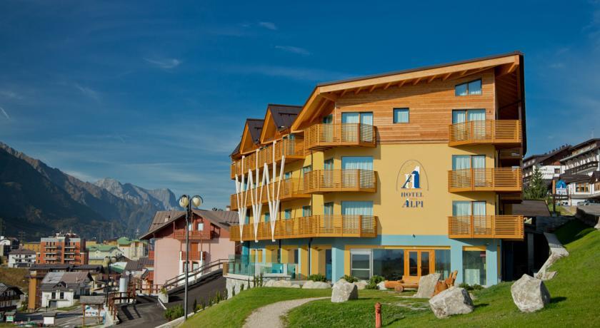 Отель Hotel Delle Alpi