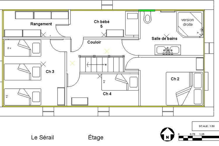 Отель Holiday Home Pres De L Etang Du Serail Abzac