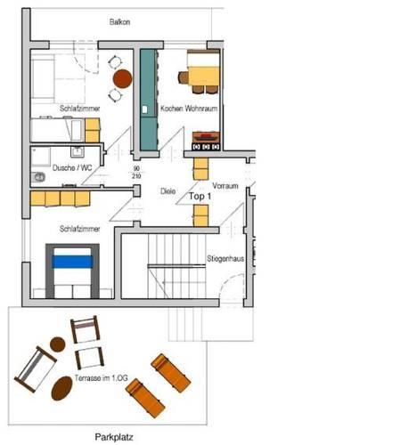 Апартаменты Ferienhäuschen Kathrein
