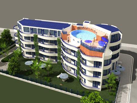 Апартаменты Aparthotel Blue Marine