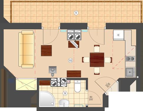 Апартаменты Apartamenty Karkonosz