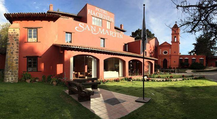 Отель Hotel Hacienda San Martin