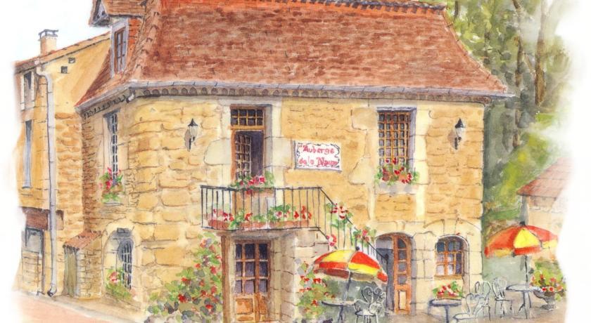 Отель Hôtel Auberge de la Nauze
