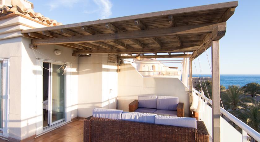 Апартаменты Ático en Moraira