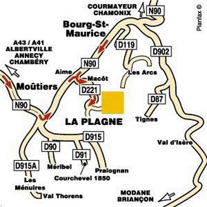 Отель Mercure Belle Plagne 2100