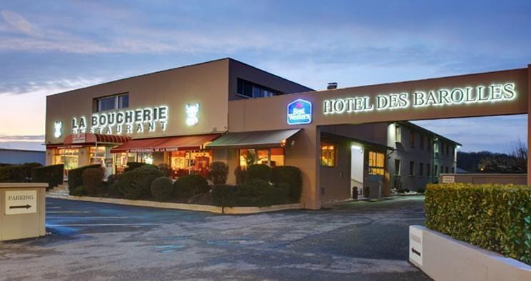 Отель Best Western Hôtel des Barolles