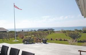 Апартаменты Holiday home Lerbakken Knebel Denm