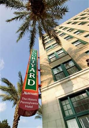 Отель Courtyard by Marriott St. Petersburg Downtown