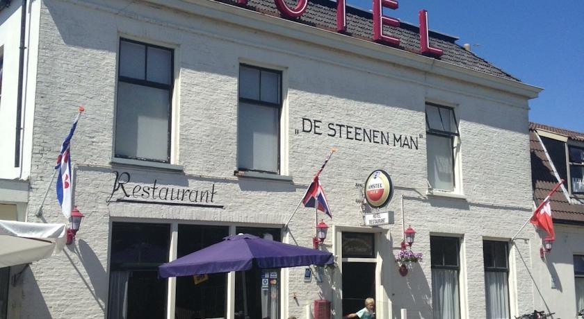 Отель Hotel "de Steenen Man"