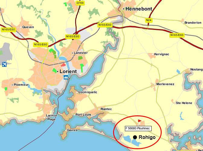 Апартаменты Gîte le Rohigo