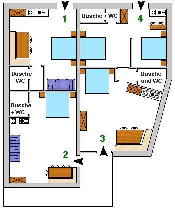 Отель Ferienhaus Poggio Al Turco