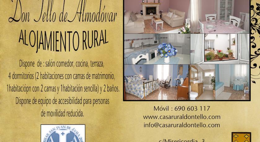 Гостевой дом Alojamiento Rural Don Tello de Almodóvar