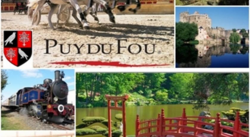 Мини-отель Le Jardin et Moulin sur la Moine