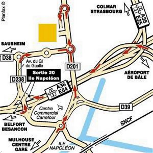 Отель Mercure Mulhouse Sausheim
