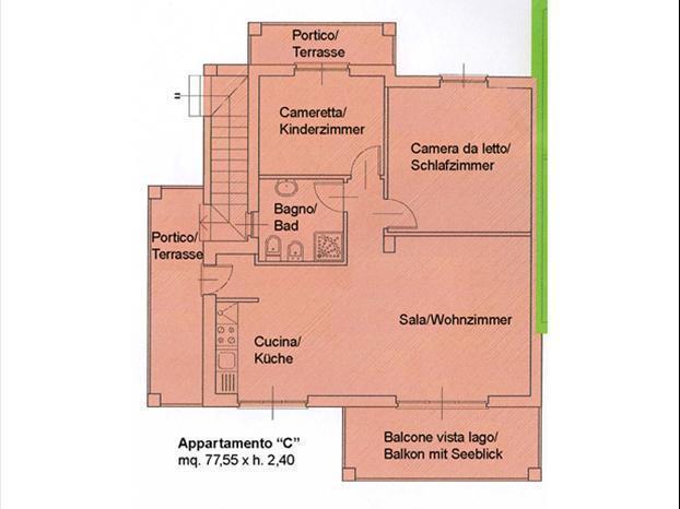 Апартаменты Apartment Residenza Lago Maggiore III