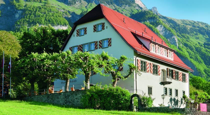 Отель Hotel Restaurant Schlössli Sax