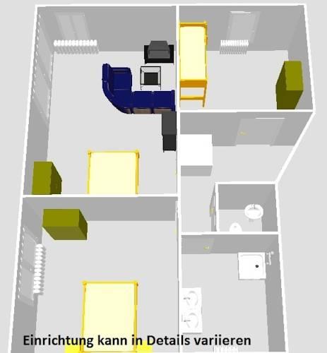 Апартаменты Appartment im Hostel Braunlage