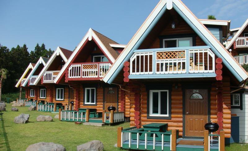 Вилла Jungmun Log Pension & Resort